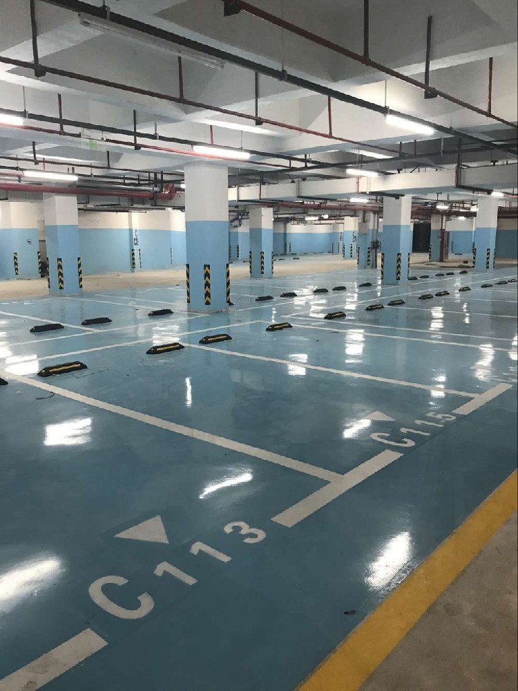 停车场划线